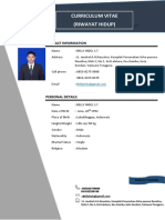 Curriculum Vitae (Riwayat Hidup) : Contact Person