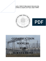 Construction Manual for Sub Stations