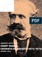 Josep Gualba Cronista de Mataro 1873-187