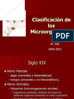 c 2 Clasificacic3b3n de Los Microorganismos