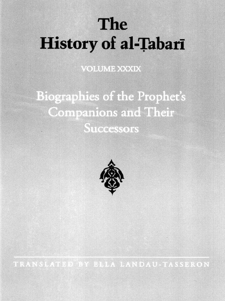 Tabari Volume 39 | PDF | Muhammad | Religion And Belief