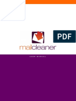 Mailcleaner User Manual
