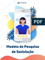 Modelo pesquisa satisfação