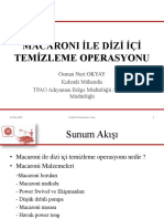 Macaroni Ile Dizi İçi Temizleme Operasyonu Sunumu