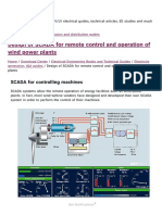 Design of SCADA For Remote Control and Operation of Wind Power Plants - EEP