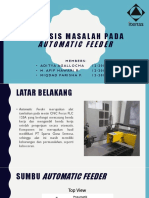 Analisis Masalah Pada Automatic Feeder