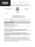 Court Order Granting Appellant's Petition For Permission To Appeal