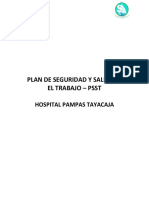 Plan de Seguridad y Salud en El Trabajo