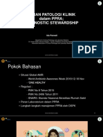 Peran Patologi Klinik Dalam PPRA Diagnostic Stewardship: Ida Parwati