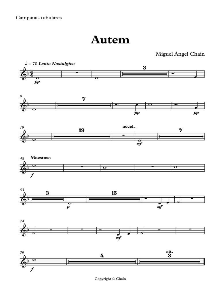 Autem1 - Campanas Tubulares | PDF, image size:768x1024