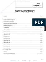 Index Section F: Engineered Class Sprockets