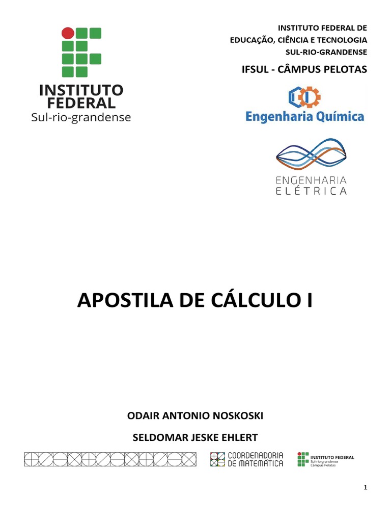 Apostila Calculo I 2019 1 | PDF | Função contínua | Cálculo