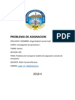 Problemas de Asignacion