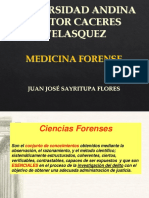 Exposicion Medicina Legal o Forense