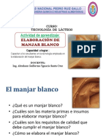 Elaboración de Manjar