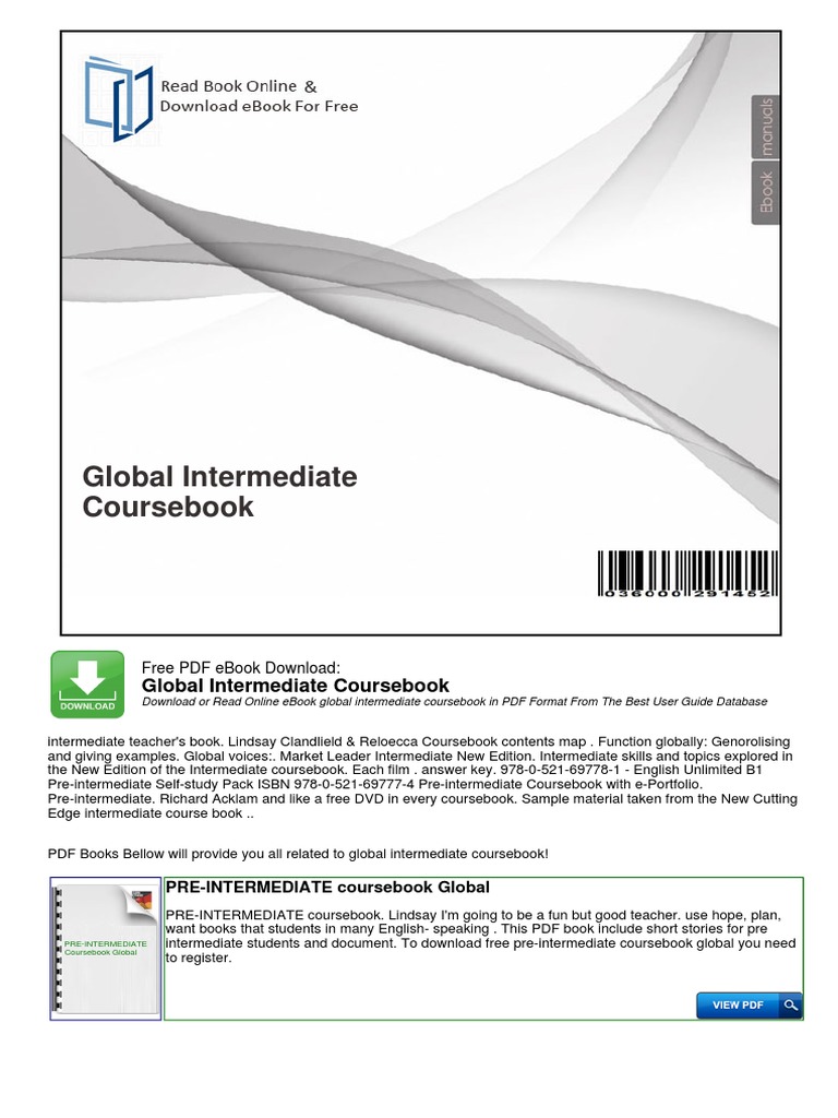 Vdocuments - MX Global Intermediate Coursebook Include Global ...