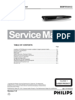 Manual de Serviço Philips Bdp5510