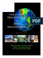 Disaster Risk Report IDEA