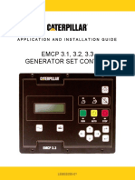 Application and Installation Guide. EMCP 3.1, 3.2, 3.3 Generator Set Control - Editorial Caterpillar - 2007