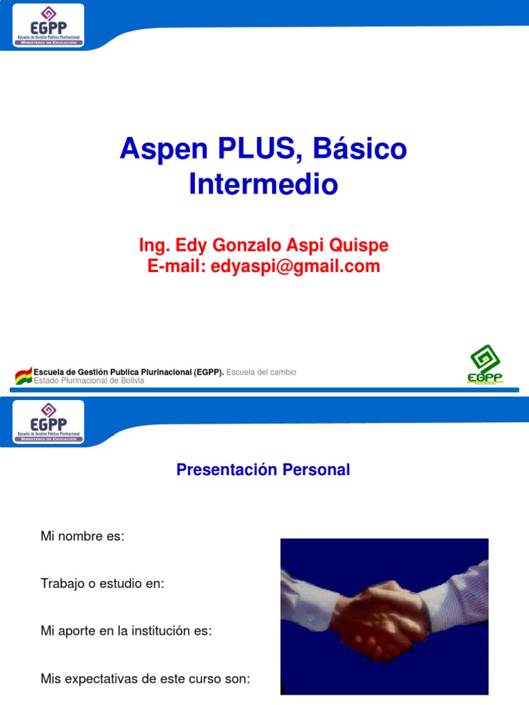 Curso de Aspen PLUS Basico Intemedio | PDF | Destilación | Reactor Quimico