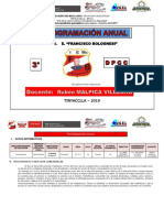 Programación anual DPCC III grado EIB Francisco Bolognesi