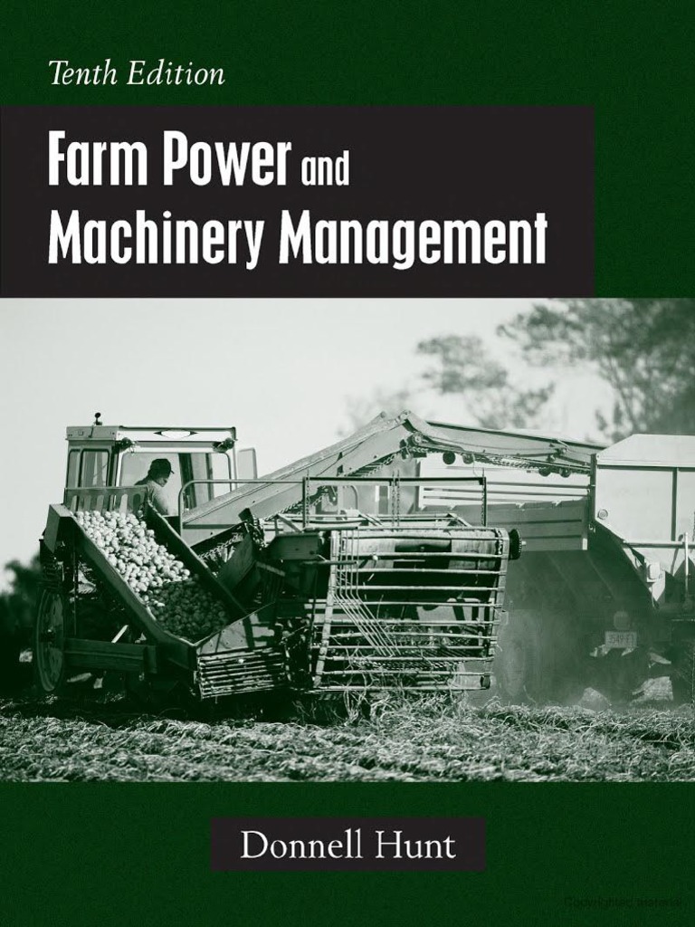 Farm Power and Machinery Management PDF