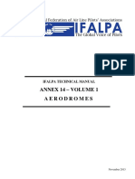 Annex 14 - Volume 1 Aerodromes: Ifalpa Technical Manual