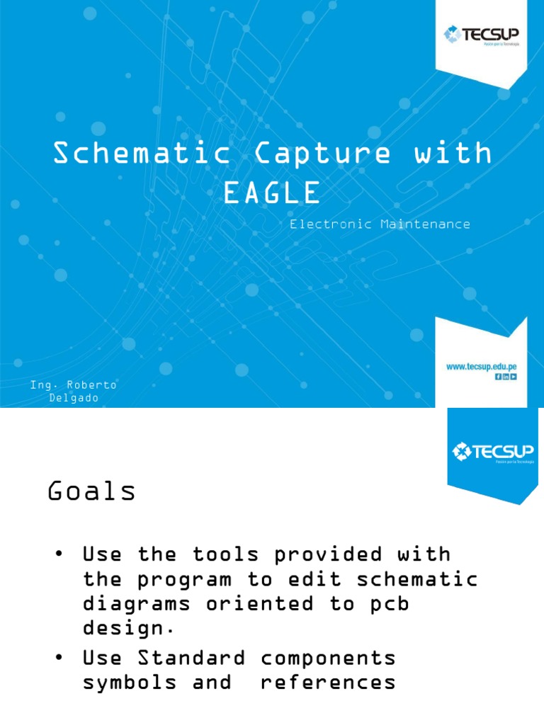 Schematic Capture With Eagle: Electronic Maintenance | PDF | Computer