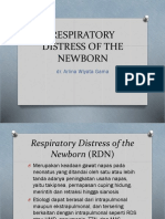 Respiratory Distress of the Newborn