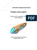 Project Work Report: MMF325 Automotive Engineering Project