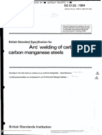 BS 5135 Welding of Ferrtic Steel