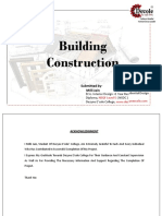 Building Construction: Interiordesign