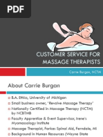 Download Customer Service For Massage Therapists by cjburgan SN41323715 doc pdf