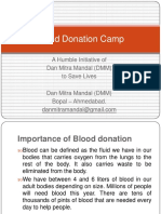 Blood Donation Camp: A Humble Initiative of Dan Mitra Mandal (DMM) To Save Lives