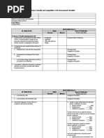 2) BFCL Assessment Checklist v2