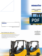 Komatsu Electric Forklift Catalogue (FB15-12)