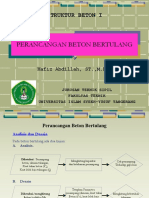 Perancangan Beton Bertulang