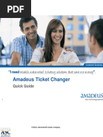 Amadeus Fares and Pricing Commands Guide | PDF