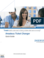 Amadeus Ticket Changer: Quick Guide