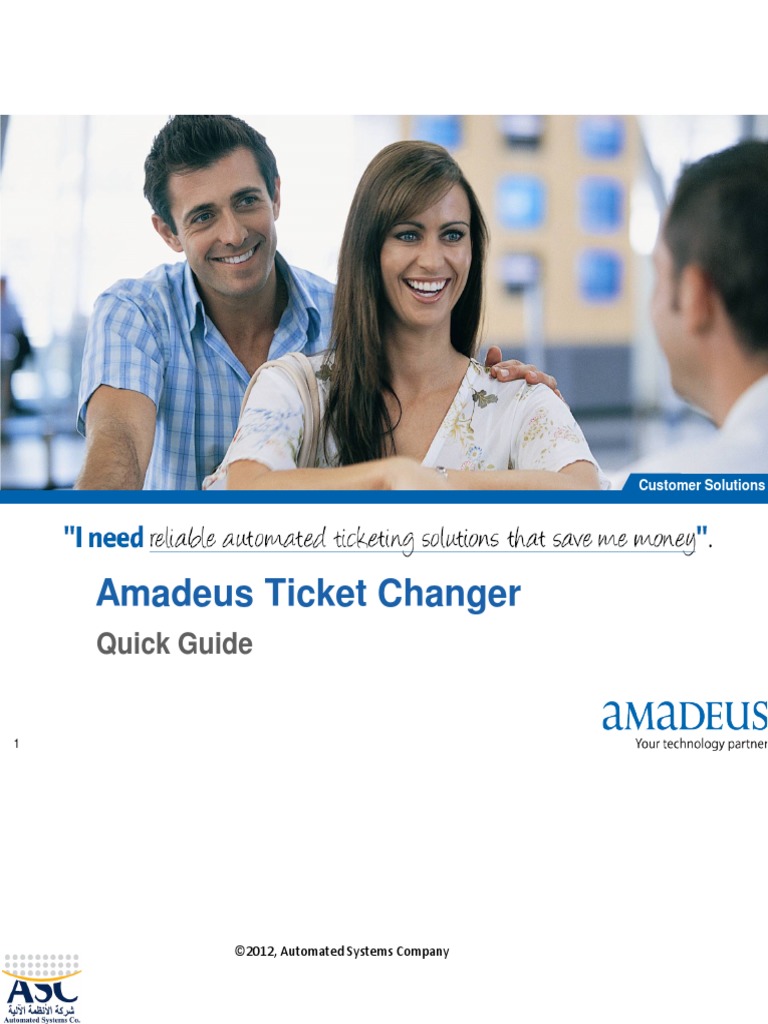 ATC Amadeus Ticket Changer Guide 722 PDF PDF