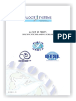 Alocit-Specifications Guidelines