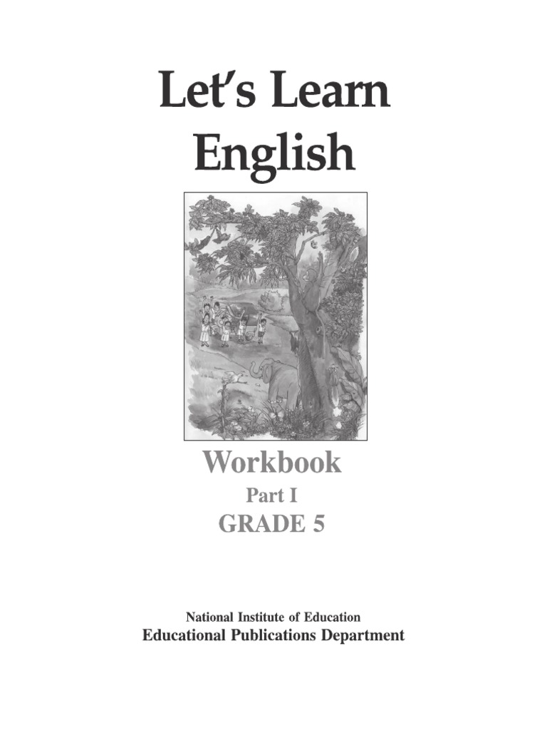 4th English Workbook