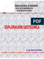 Exploracion Geotecnica Dr Alva