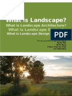 Unit 1 - Introduction To Landscape Arch