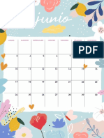 Calendario Junio Mlc Vertical