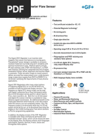 GF Signet Mag Flow Meter Insertion Type