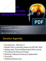 MVC - S#arp Architecture Sandeep Sachan