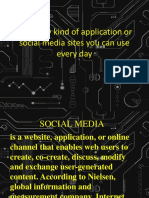 Draw Any Kind of Application or Social Media Sites You Can Use Every Day