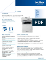 MFC-L9570CDW: Brother All-In-One Colour Laser Printer Print Scan Copy Fax