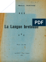 La Langue Bretonne PDF